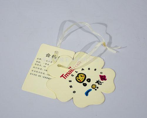 宁夏东莞服装吊牌/卡牌